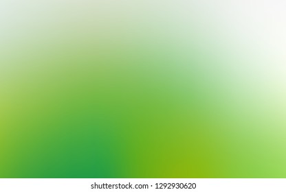 Light Green vector blurred shine abstract template. Abstract colorful illustration with gradient. Smart design for your work.