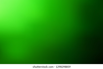 Light Green vector blurred shine abstract texture. Colorful illustration in abstract style with gradient. New style for your business design.