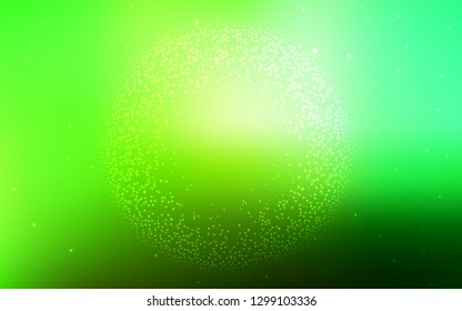 Light Green vector blurred shine abstract background. Abstract colorful illustration with gradient. New design for your business.
