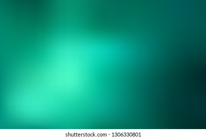 Light Green vector blurred shine abstract texture. Colorful illustration in abstract style with gradient. Smart design for your work.