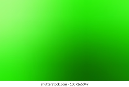 Light Green vector blurred shine abstract texture. Shining colored illustration in smart style. Background for designs.