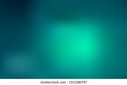 Light Green vector blurred shine abstract texture. Colorful illustration in abstract style with gradient. Elegant background for a brand book.