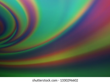Light Green vector blurred shine abstract pattern. Colorful illustration in abstract style with gradient. Brand new design for your business.