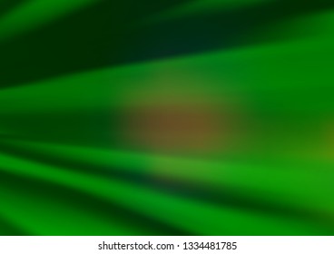 Light Green vector blurred shine abstract background. A completely new color illustration in a bokeh style. The elegant pattern for brand book.