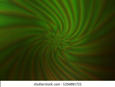 Light Green vector blurred shine abstract template. Modern geometrical abstract illustration with gradient. Brand new design for your business.