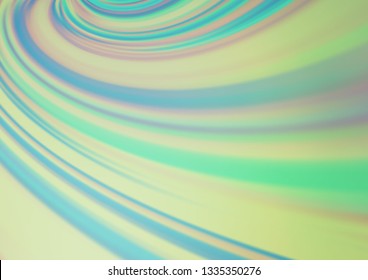 Light Green vector blurred shine abstract pattern. Colorful illustration in blurry style with gradient. The best blurred design for your business.