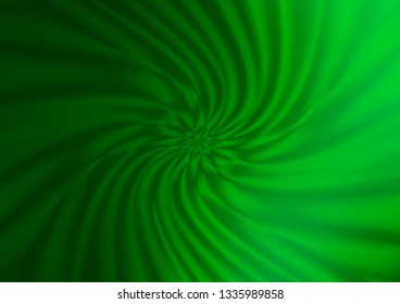 Light Green vector blurred shine abstract template. An elegant bright illustration with gradient. Brand new design for your business.