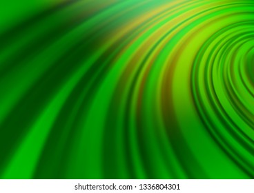 Light Green vector blurred shine abstract pattern. A completely new color illustration in a bokeh style. Brand new style for your business design.