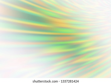 Light Green vector blurred shine abstract background. A vague abstract illustration with gradient. The background for your creative designs.