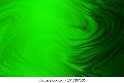 Light Green vector blurred shine abstract template. A completely new colored illustration in blur style. Background for a cell phone.