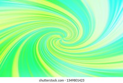 Light Green vector blurred shine abstract texture. Colorful illustration in abstract style with gradient. Background for a cell phone.