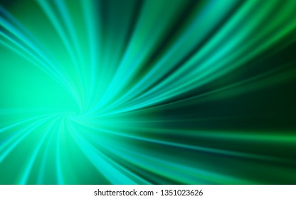 Light Green vector blurred shine abstract texture. Colorful abstract illustration with gradient. New style design for your brand book.