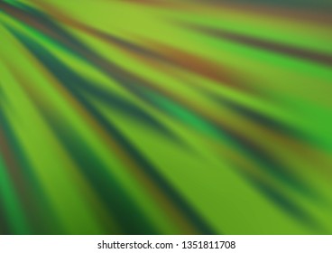 Light Green vector blurred shine abstract template. Shining colorful illustration in a Brand new style. The elegant pattern for brand book.