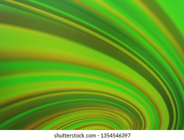 Light Green vector blurred shine abstract pattern. An elegant bright illustration with gradient. The template for backgrounds of cell phones.