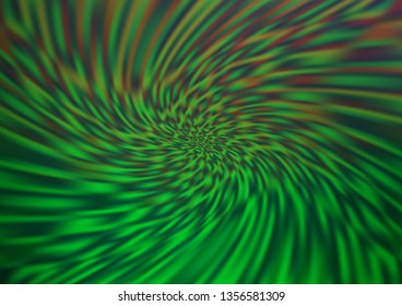 Light Green vector blurred shine abstract background. Colorful illustration in abstract style with gradient. The best blurred design for your business.