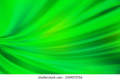 Light Green vector blurred shine abstract texture. Modern abstract illustration with gradient. Smart design for your work.