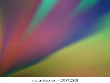 Light Green vector blurred shine abstract pattern. Colorful illustration in blurry style with gradient. A new texture for your design.
