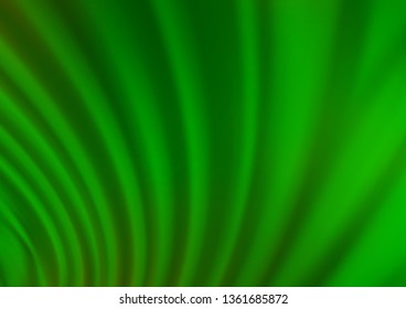 Light Green vector blurred shine abstract background. Shining colorful illustration in a Brand new style. A completely new template for your design.