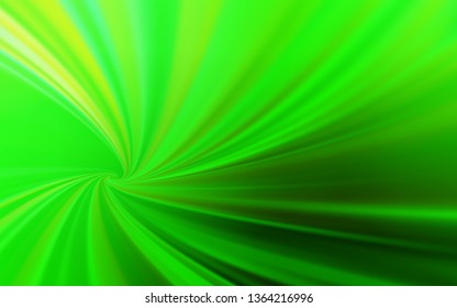 Light Green vector blurred shine abstract background. Glitter abstract illustration with gradient design. New style design for your brand book.