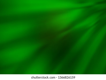 Light Green vector blurred shine abstract template. Colorful illustration in blurry style with gradient. The background for your creative designs.