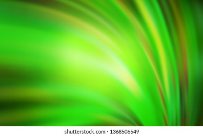 Light Green vector blurred shine abstract texture. An elegant bright illustration with gradient. The best blurred design for your business.