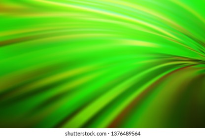 Light Green vector blurred shine abstract texture. Abstract colorful illustration with gradient. Blurred design for your web site.