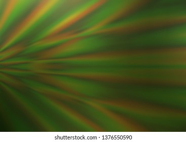Light Green vector blurred shine abstract template. Colorful illustration in abstract style with gradient. Brand new style for your business design.