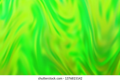 Light Green vector blurred shine abstract texture. Colorful abstract illustration with gradient. New style for your business design.