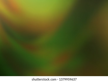 Light Green vector blurred shine abstract pattern. An elegant bright illustration with gradient. A completely new design for your business.