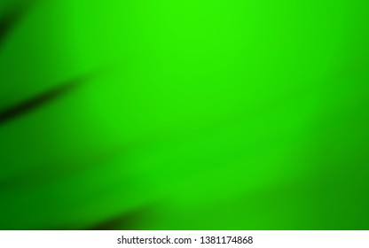 Light Green vector blurred shine abstract background. An elegant bright illustration with gradient. Smart design for your work.