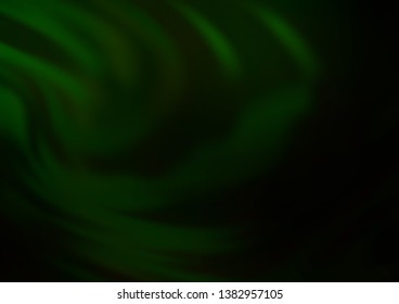 Light Green vector blurred shine abstract template. Colorful abstract illustration with gradient. A new texture for your design.
