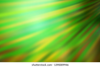 Light Green vector blurred shine abstract texture. Abstract colorful illustration with gradient. Blurred design for your web site.