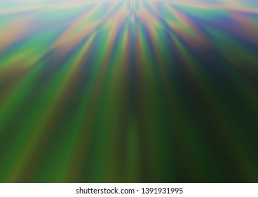 Light Green vector blurred shine abstract background. A vague abstract illustration with gradient. Brand new style for your business design.