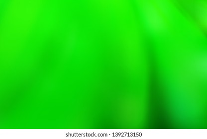 Light Green vector blurred shine abstract template. Colorful illustration in abstract style with gradient. The best blurred design for your business.