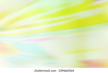 Light Green vector blurred shine abstract background. Shining colored illustration in smart style. New style design for your brand book.