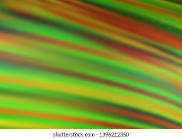 Light Green vector blurred shine abstract pattern. An elegant bright illustration with gradient. The best blurred design for your business.