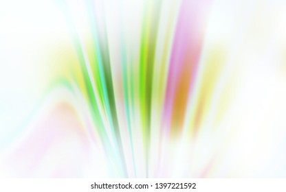 Light Green vector blurred shine abstract template. An elegant bright illustration with gradient. New style for your business design.