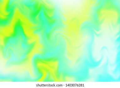 Light Green vector blurred shine abstract background. Abstract colorful illustration with gradient. Background for designs.