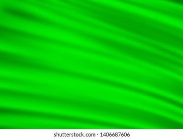 Light Green vector blurred shine abstract template. A completely new color illustration in a bokeh style. Brand new design for your business.