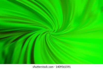 Light Green vector blurred shine abstract template. Colorful illustration in abstract style with gradient. Completely new design for your business.