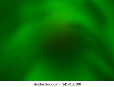 Light Green vector blurred shine abstract background. Colorful illustration in blurry style with gradient. The elegant pattern for brand book.
