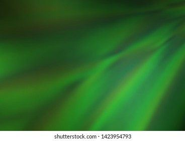 Light Green vector blurred shine abstract pattern. Glitter abstract illustration with an elegant design. The blurred design can be used for your web site.