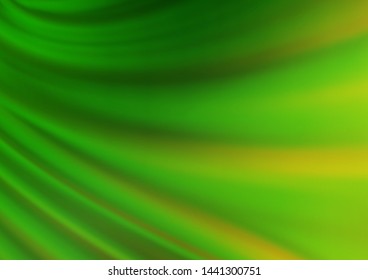 Light Green vector blurred shine abstract pattern. Modern geometrical abstract illustration with gradient. The template can be used for your brand book.