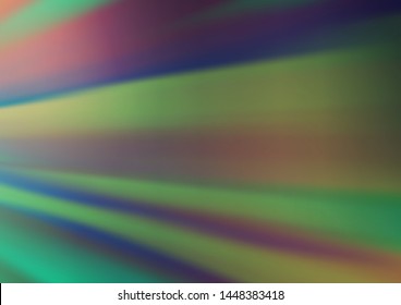 Light Green vector blurred shine abstract pattern. Glitter abstract illustration with an elegant design. The best blurred design for your business.