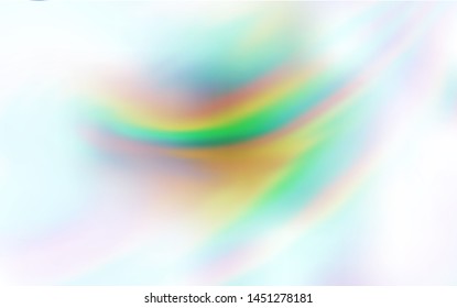 Light Green vector blurred shine abstract background. A completely new colored illustration in blur style. The best blurred design for your business.