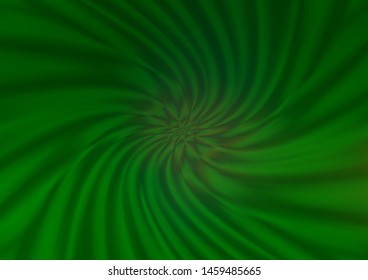 Light Green vector blurred shine abstract pattern. Colorful abstract illustration with gradient. The template can be used for your brand book.