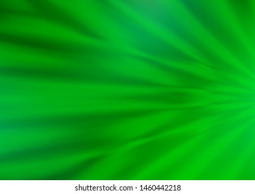 Light Green vector blurred shine abstract template. Colorful illustration in abstract style with gradient. The template for backgrounds of cell phones.
