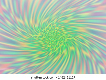 Light Green vector blurred shine abstract template. Creative illustration in halftone style with gradient. A completely new design for your business.