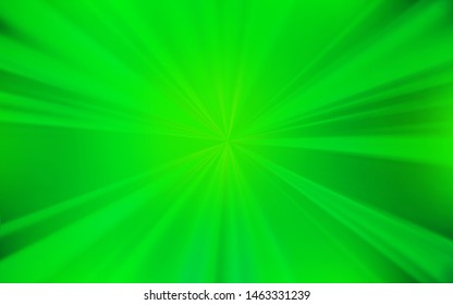 Light Green vector blurred shine abstract background. Colorful illustration in abstract style with gradient. Blurred design for your web site.