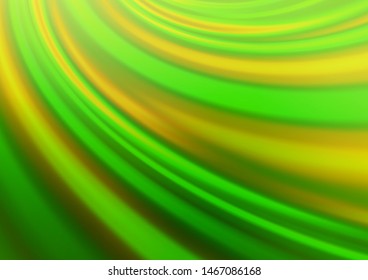 Light Green vector blurred shine abstract pattern. Colorful illustration in abstract style with gradient. Brand new design for your business.
